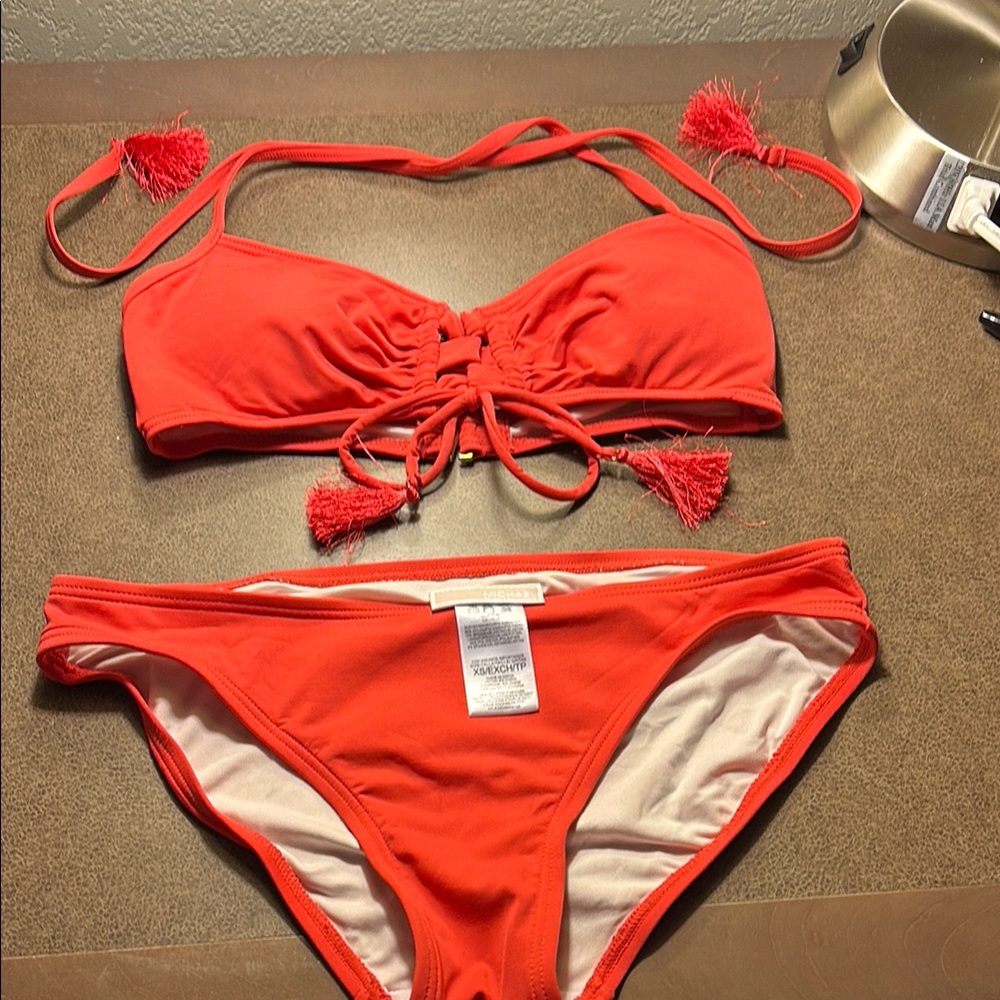 MICHAEL Michael Kors Red Bikini
